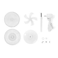 SmartLife Ventilator | Wi-Fi | 400 mm | Verstelbare hoogte | Draait automatisch | 3 Snelheden | Tijdschakelaar | Android / IOS | Wit - thumbnail