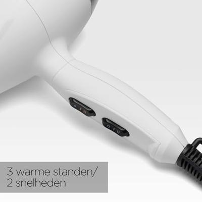 Föhn 6704WE AC speed pro Babyliss 6704WE 2000W Wit Zwart 2000 W