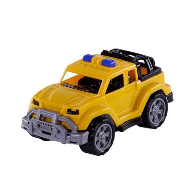 Cavallino trendy jeep geel, 22cm