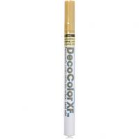 Creotime stift DecoColorXF 13 cm 8 mm metallic goud - thumbnail
