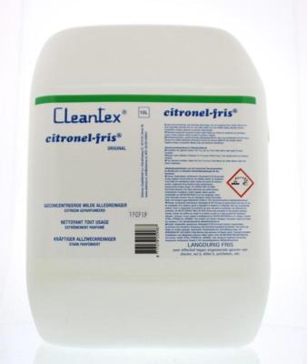 Cleantex Citronel fris 10 Liter Cleantex Citronel fris 10 Liter