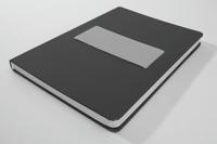 Sigel LS207 Notitieboek Linescape Hardcover DIN A5 Gelinieerd Donkergrijs, Lichtgrijs Aantal paginas: 88 - thumbnail
