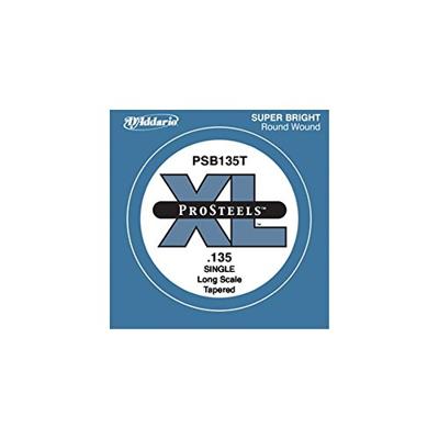 D'Addario PSB135T enkele snaar voor bas bespannen 0,34 cm (0,135 inch)