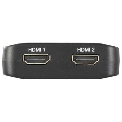 SpeaKa Professional SP-HDMIBS-100 HDMI-switch 2 poorten Ultra HD-geschikt, Bidirectioneel bruikbaar 7680 x 4320 Pixel