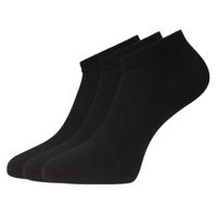 3-paar sneaker sokken DANI - Unisex - Bamboe enkelsokken voor dames en heren - 40 - Zwart - 40 - thumbnail