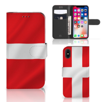 Apple iPhone X | Xs | Bookstyle Case | Denemarken - thumbnail