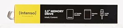 Intenso Memory Drive 2 TB Externe harde schijf (2,5 inch) USB-A 3.2 Gen 1 Zwart 6023580 Intenso Memory Drive 2 TB Externe harde schijf (2,5 inch) USB-A 3.2 Gen 1 Zwart 6023580