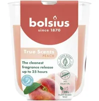 Bolsius geurglas true scents peach S - thumbnail