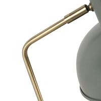 QAZQA Retro tafellamp groen met brons - Milou - thumbnail