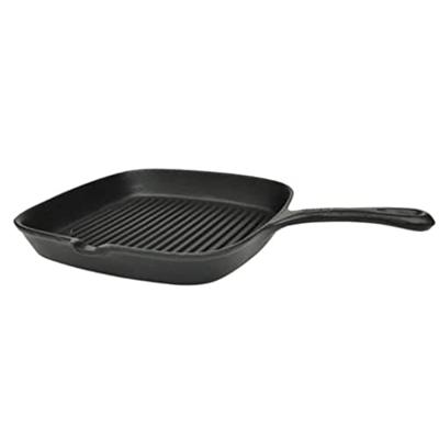 VidaXL Grillpan gietijzer 24x23 cm
