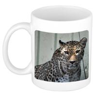 Foto mok gevlekte jaguar mok / beker 300 ml - Cadeau jaguars liefhebber - feest mokken - thumbnail