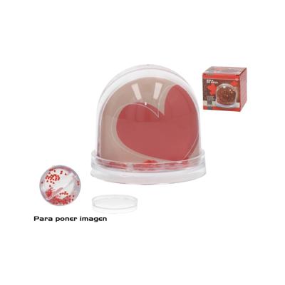 Waterbal met afbeelding 9x9x8,5 cm