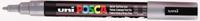 Uni Posca pc3m acrylmarker grijs - ronde punt tot 1,3 mm - thumbnail