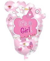 Folieballon It&apos;s A Girl - thumbnail