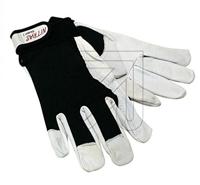 NITRAS SAFETY Glove size 11 black nappa leather gray - thumbnail