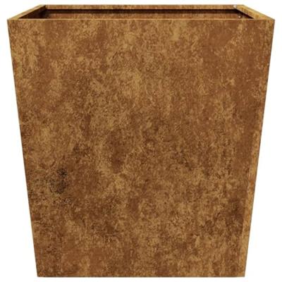 VidaXL Plantenbakken 2 st 50x50x50 cm weervast staal VidaXL Plantenbakken 2 st 50x50x50 cm weervast staal