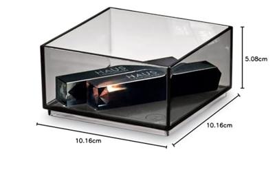 iDesign - Make-Up Organizer, 10.2 x 10.2 x 5.1 cm, Smoke - iDesign | S