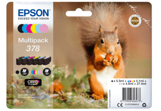 Epson C13T37884020 inkt multipack 378