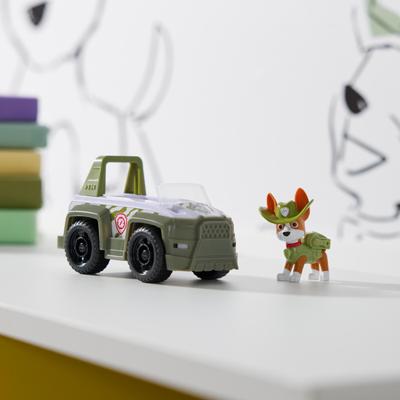 PAW Patrol voertuig met Tracker figuur