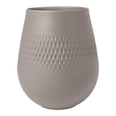 VILLEROY & BOCH - Collier - Vaas Carre Taupe 14,5cm VILLEROY & BOCH - Collier - Vaas Carre Taupe 14,5cm