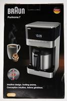 Braun Domestic Home KF7125BK Koffiemachine 1.5L 1000W Grijs/Zwart - thumbnail