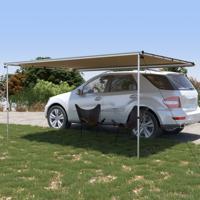 VidaXL Luifel voor camper en caravan 4x2,5x2,15 m beige - thumbnail