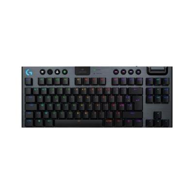Gamingtoetsenbord - draadloos - Logitech G - G915 TKL X - Clicky-schakelaar - AZERTY - Zwart