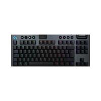 Gamingtoetsenbord - draadloos - Logitech G - G915 TKL X - Clicky-schakelaar - AZERTY - Zwart - thumbnail