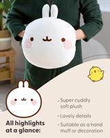 Molang Molang kussen handwarmer - 33 cm - thumbnail