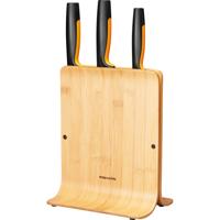 Fiskars Functional Form Bamboe messenblok met 3 messen - thumbnail