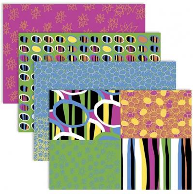 Vivi Gade Decoupage papier, vel 25x35 cm, 17 gr, vrolijke kleuren, 4x2 vel/ 1 doos Vivi Gade Decoupage papier, vel 25x35 cm, 17 gr, vrolijke kleuren, 4x2 vel/ 1 doos