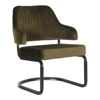 LABEL51 Fauteuil Otta - Cognac - Microfiber - thumbnail