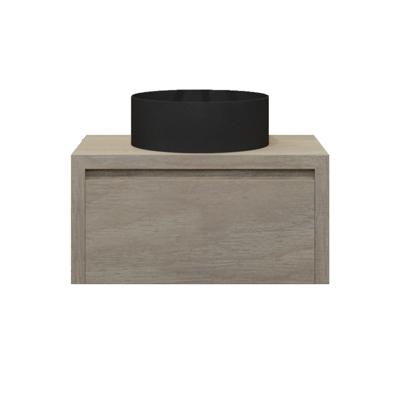 Badkamermeubelset Gliss Ares 70 cm Met Waskom Corn Silk