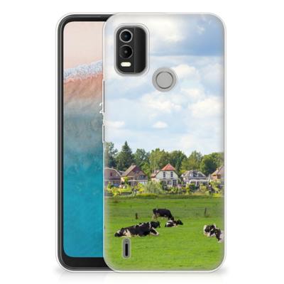 Nokia C21 Plus | TPU Hoesje | Koeien