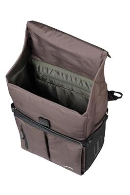 Basil Fietsschoudertas move mik studs 14 liter 14 x 24 x 34 cm - bruin