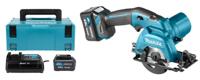 Makita HS301DSMJ Accu Ultra Compact Cirkelzaag 85mm 12V Max 4.0Ah in Mbox - thumbnail