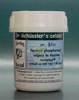 Vitazouten Nr. 3 Ferrum Phosphoricum 120st Vitazouten Nr. 3 Ferrum Phosphoricum 120st