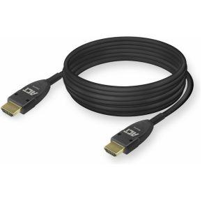 ACT AK4144 Certified 8K Hybride HDMI Professional Actieve Optische Kabel (AOC) | HDMI-A male - HDMI-A male | Zwart | 20 meter