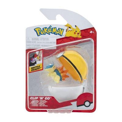 Pokemon Figure - Cyndaquil + Level Ball (Clip 'n' Go) Pokemon Figure - Cyndaquil + Level Ball (Clip 'n' Go)