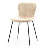 By-Boo Eetkamerstoel 'Skip', kleur Beige - thumbnail