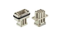 HARTING 09120083101 Businzetstuk Han® Q 8 + PE Crimpen 1 stuk(s) Piece - thumbnail