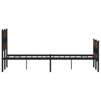 Bedframe met hoofdbord en voetbord zonder matras 120x200 cm - thumbnail