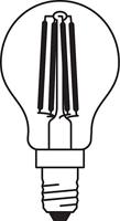 OSRAM HOMELIGHTING 4058075090668 LED-lamp Energielabel E (A - G) E14 Kogel 4 W = 40 W Warmwit (Ø x l) 45 mm x 84 mm Filament / Retro-LED 5 stuk(s) - thumbnail