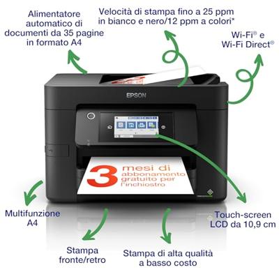 Epson Workforce Pro WF-4820DWF printer - thumbnail