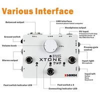 XSonic XTone Duo gitaar en microfoon audio interface - thumbnail