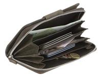 Bear Design Dark Nature Dames Portemonnee Large brown Dames portemonnee - thumbnail