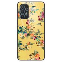 Samsung Galaxy A32 4G glazen hardcase - Florals for days - thumbnail