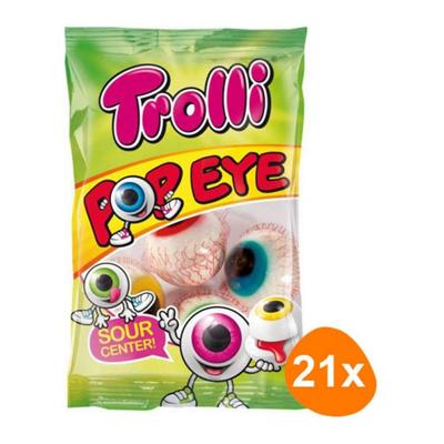 Trolli - Glotzer (oogballen) - 21x 75g