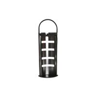 Gerei voor de haard DKD Home Decor Zwart Roestvrij staal (23 x 16 x 61 cm) - thumbnail