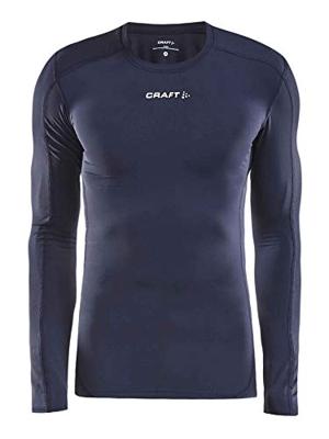 Craft 1906856 Pro Control Compression Tee LS Unisex - Navy - XXL